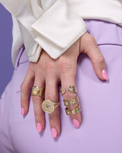 Load image into Gallery viewer, Found Cigar Band Ring - Opal