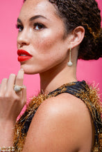 Load image into Gallery viewer, Revel Bobble Chandelier Earring - Pink Sapphire