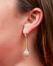 Load image into Gallery viewer, Revel Bobble Chandelier Earring - Diamond