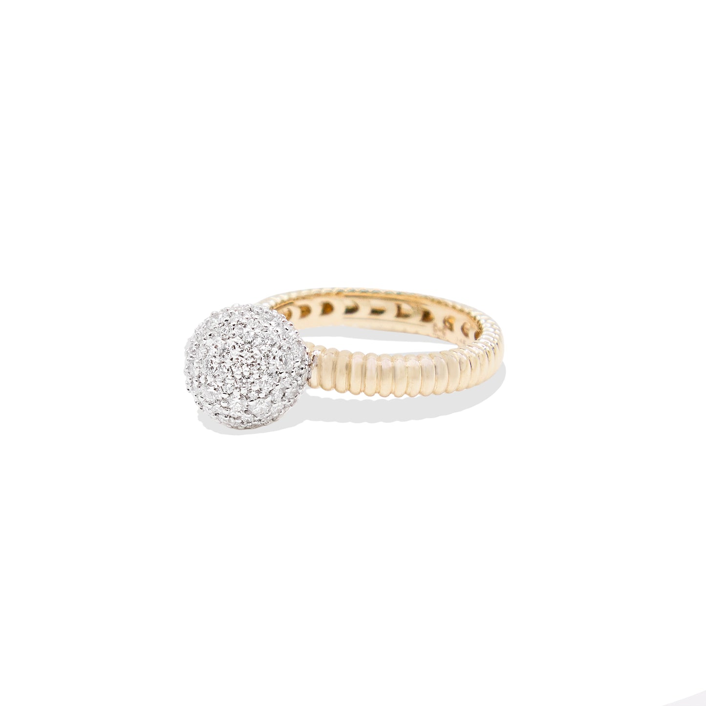 Revel Medium Bobble Ring - Diamond