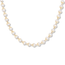 Load image into Gallery viewer, Revel Small Pave Bead Necklace - Diamond