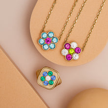 Load image into Gallery viewer, Family Blooms Pendant Necklace
