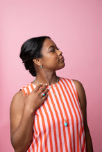 Load image into Gallery viewer, Found Large Cap Pendant Necklace - Chrysoprase & Tsavorite