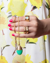 Load image into Gallery viewer, Found Ribbed Stacking Band Ring - Diamond