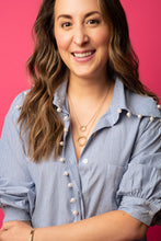 Load image into Gallery viewer, Crew Small Circle Pendant Necklace - Pink Sapphire & Diamond