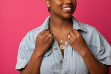 Load image into Gallery viewer, Edge Tapered Stacking Ring - Blue Sapphire