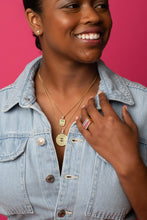 Load image into Gallery viewer, Edge Tapered Stacking Ring - Gold