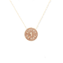 Load image into Gallery viewer, Juju Lucky Penny Charm Necklace