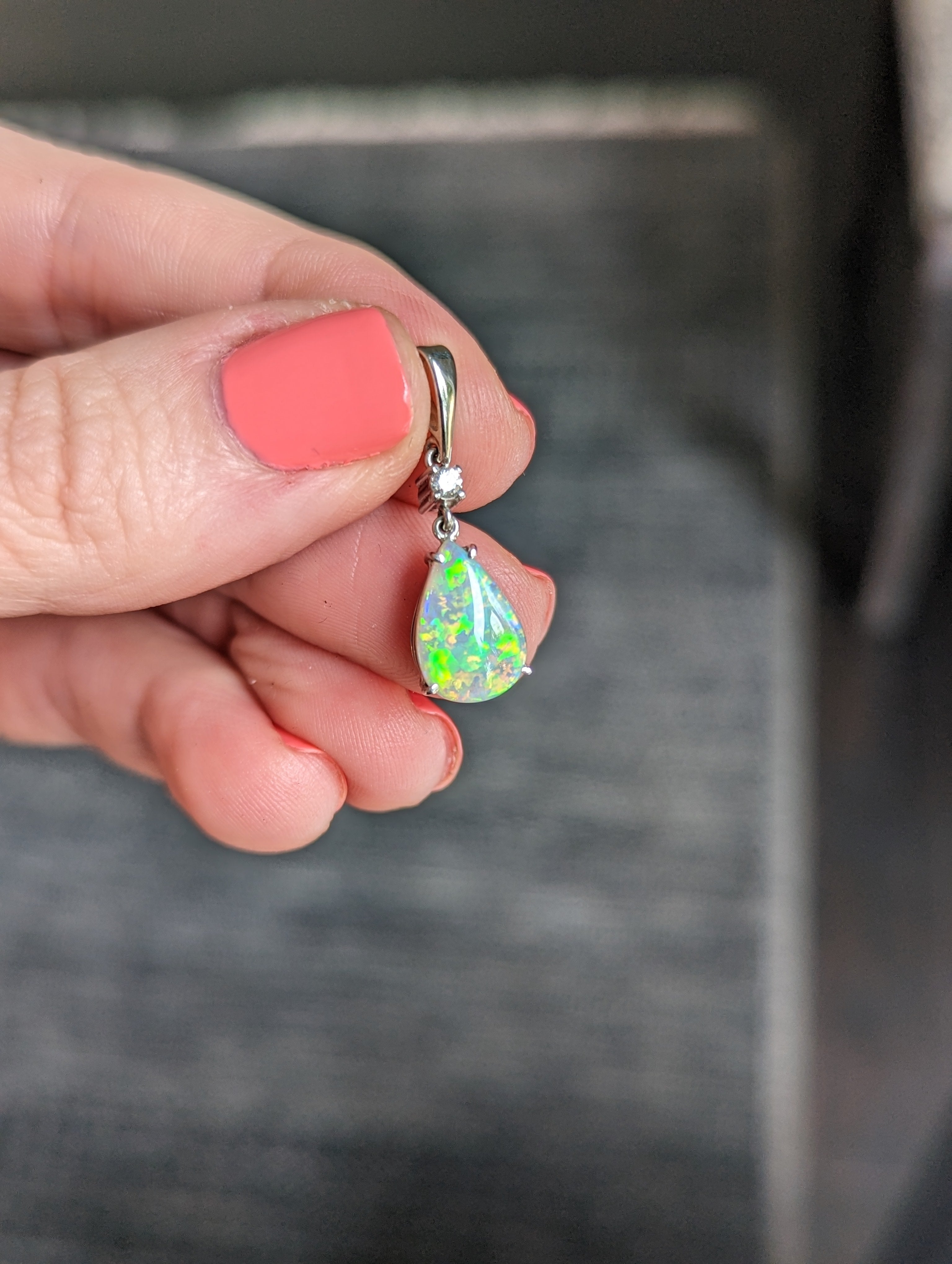 The original opal pendant