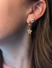 Load image into Gallery viewer, Juju Star Charm Huggie