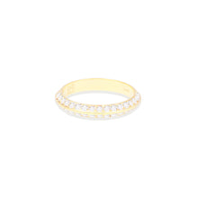 Load image into Gallery viewer, Crew Knife Edge Stacking Ring - Diamond
