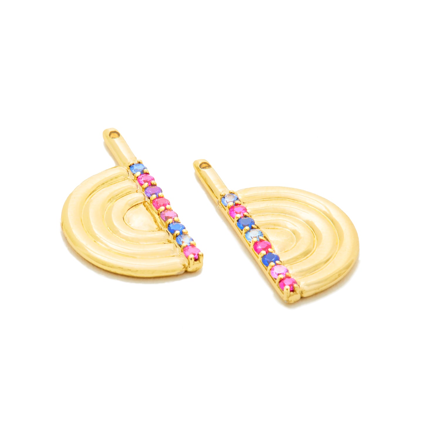 The Edge Duo - Stud & Removeable Earring Jacket