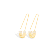 Load image into Gallery viewer, Crew Tube Earring - Diamond