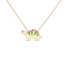 Load image into Gallery viewer, Juju Dino Charm Necklace
