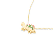 Load image into Gallery viewer, Juju Dino Charm Necklace