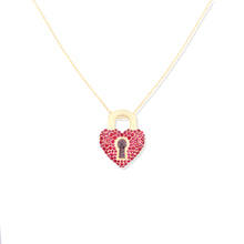 Load image into Gallery viewer, Juju Heart Locket Charm Necklace