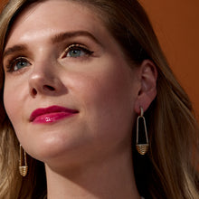 Load image into Gallery viewer, Found Cap Chandelier Earring - Diamond
