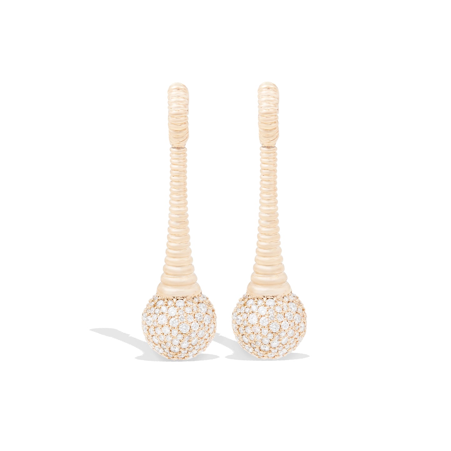 Revel Bobble Chandelier Earring - Diamond