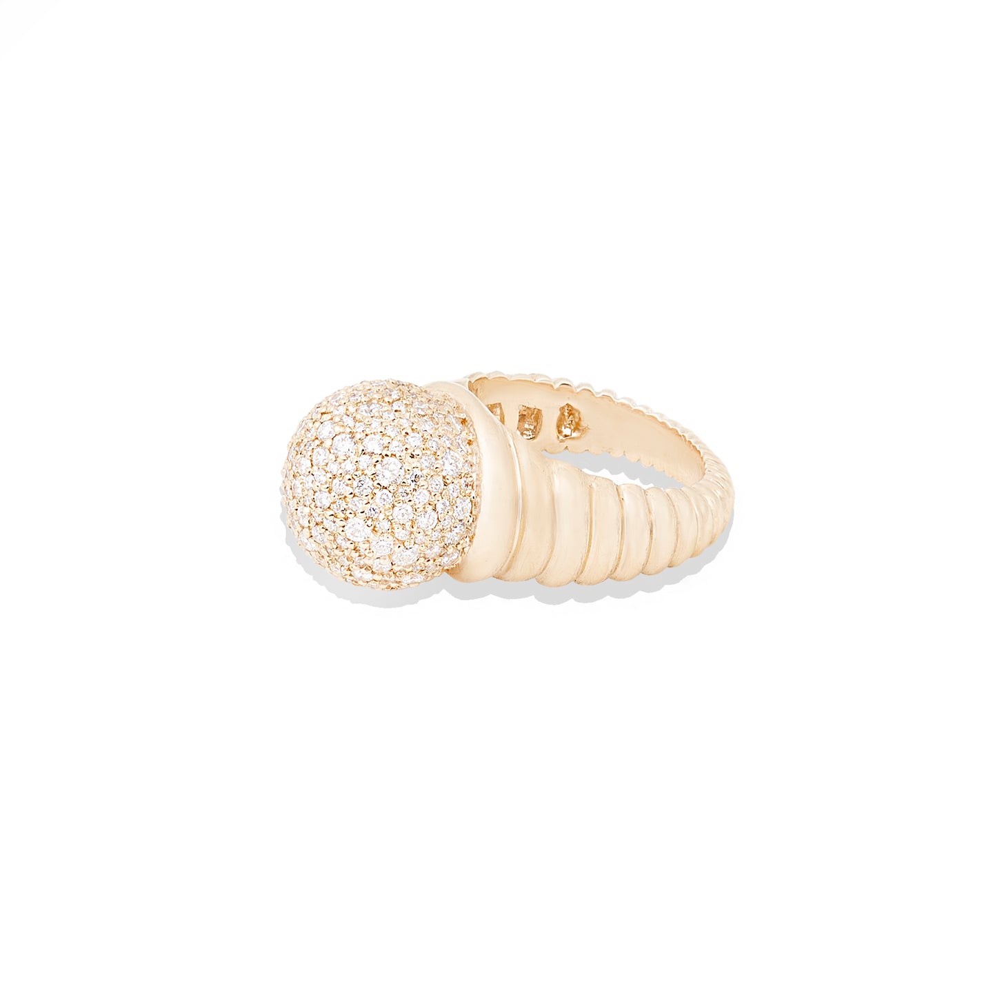 Revel Bobble Cocktail Ring - Diamond