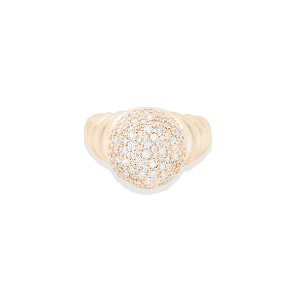 Revel Bobble Cocktail Ring - Diamond