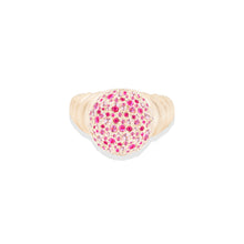Load image into Gallery viewer, Revel Bobble Cocktail Ring - Ruby &amp; Pink Sapphire
