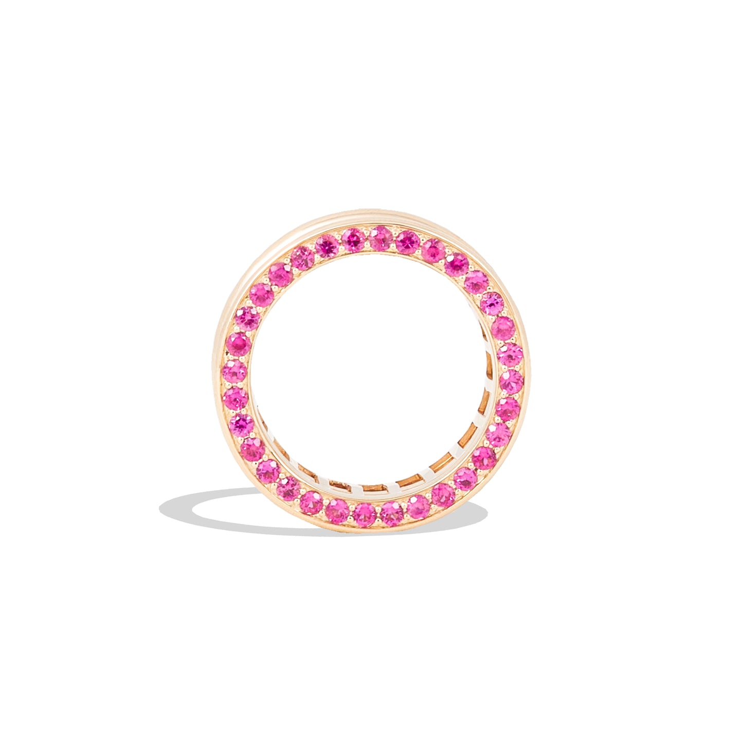 Revel Dimensional Cigar Band - Ruby & Pink Sapphire
