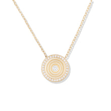 Load image into Gallery viewer, Revel Small Dimensional Pendant - Diamond
