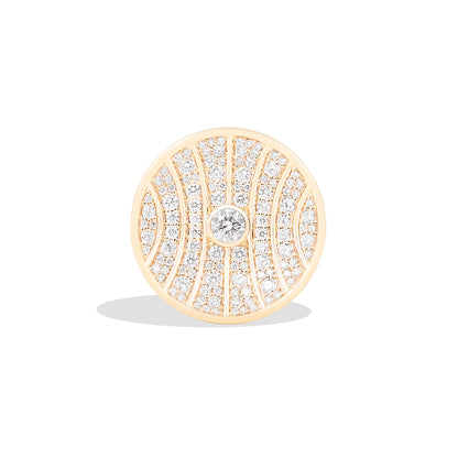 Revel Large Dimensional Ring - Diamond
