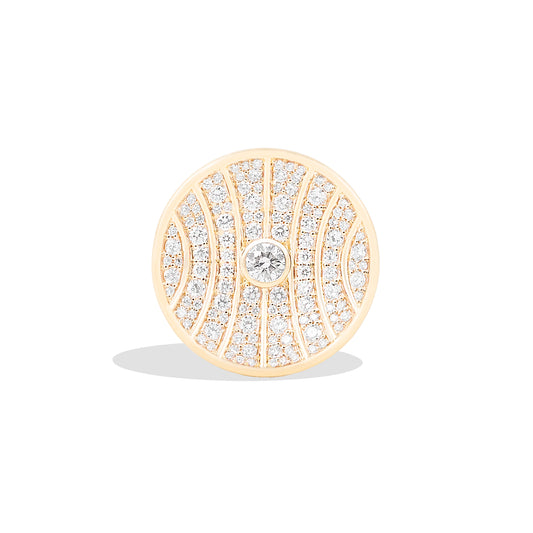 Revel Large Dimensional Ring - Diamond