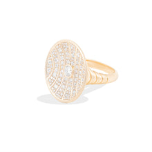 Load image into Gallery viewer, Revel Large Dimensional Ring - Diamond
