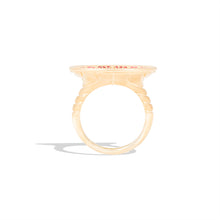 Load image into Gallery viewer, Revel Large Dimensional Ring - Ruby &amp; Pink Sapphire

