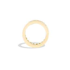 Revel Dimensional Pave Cigar Band - Pink Sapphire