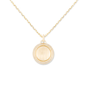 Revel Large Dimensional Pendant - Diamond