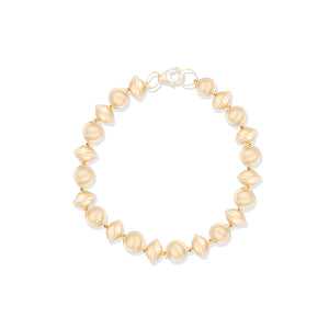 Revel Small Bead Bracelet - Gold