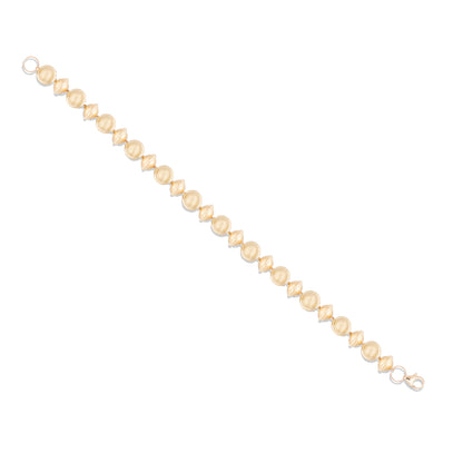 Revel Small Bead Bracelet - Gold