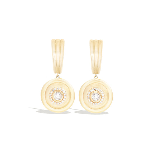 Evolve Charm Earring - Diamond