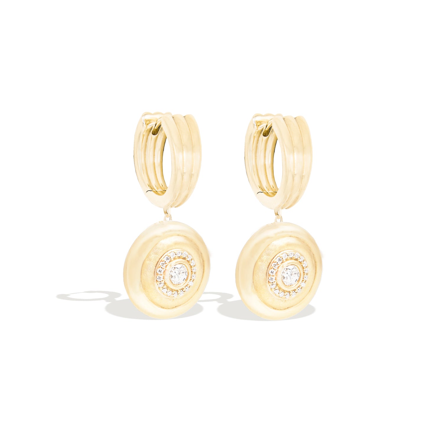 Evolve Charm Earring - Diamond