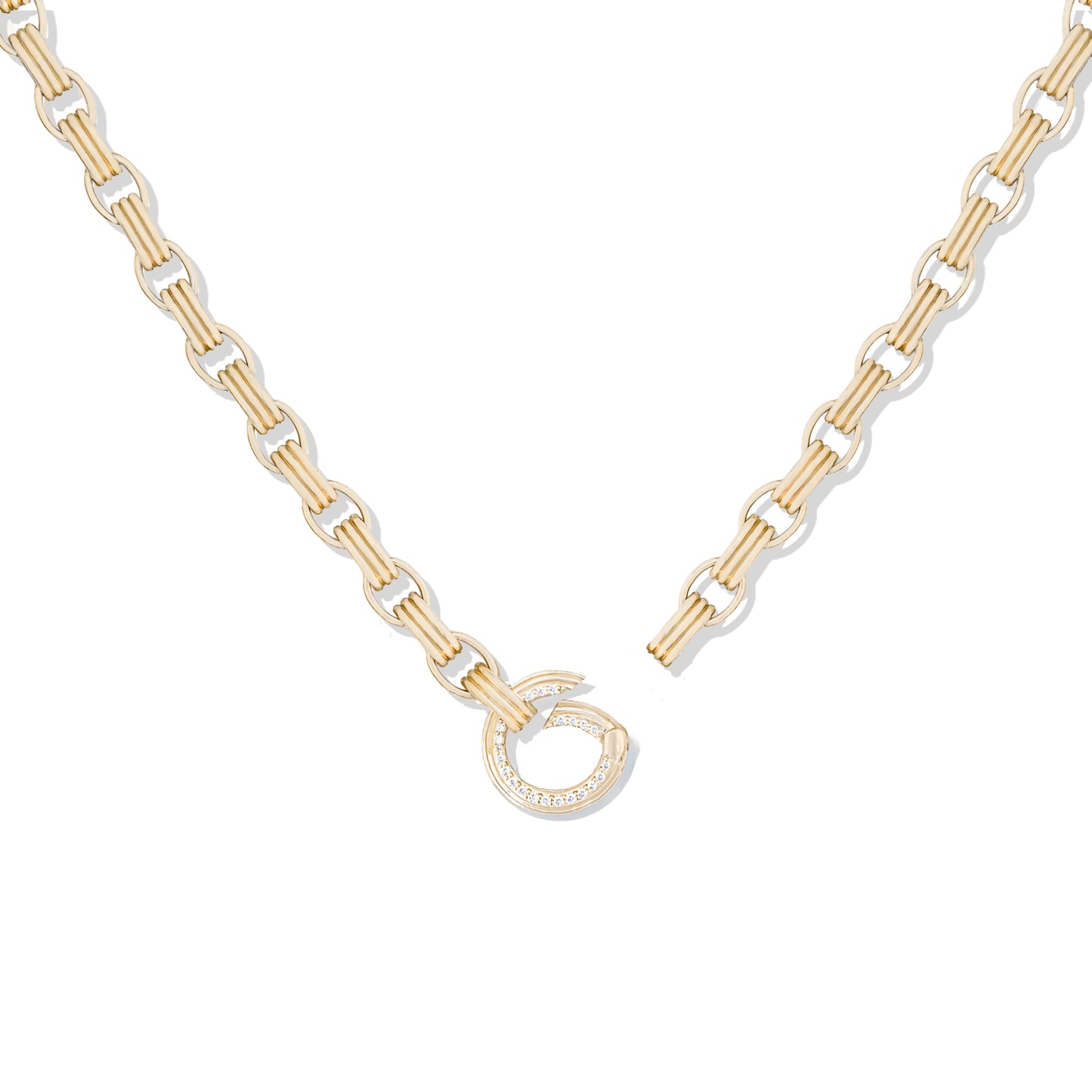 Family Heirloom Large Charm Loop Necklace