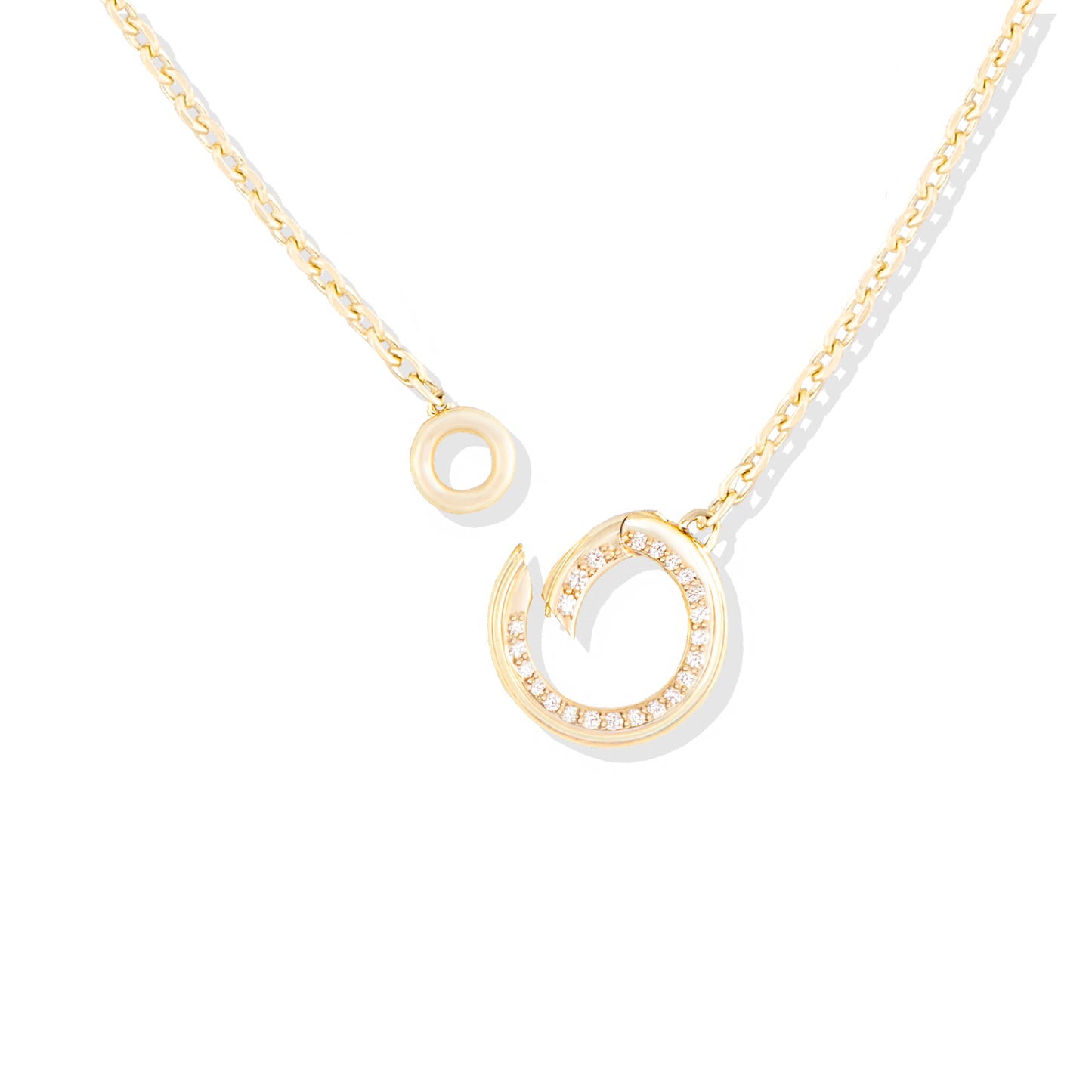 Family Heirloom Charm Loop Necklace