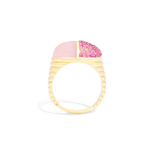 Load image into Gallery viewer, Found Cap Cocktail Ring - Pink Opal &amp; Pink Sapphire
