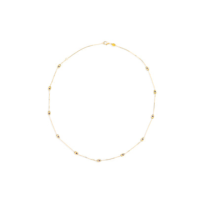 Found Nest Station Necklace - Blue Sapphire
