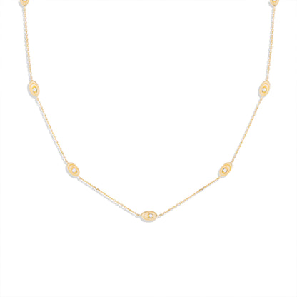 Found Nest Station Necklace - Diamond