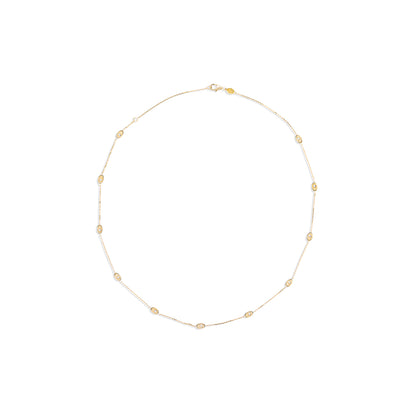 Found Nest Station Necklace - Diamond