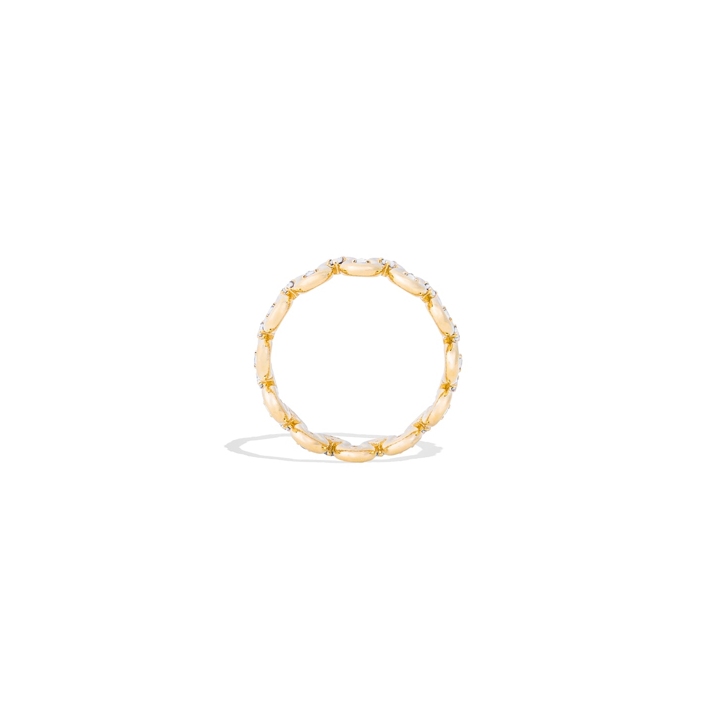 Found Squiggle Ring - Diamond