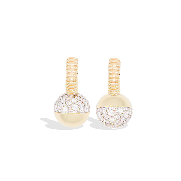 Revel Mini Bobble Huggie - Diamond