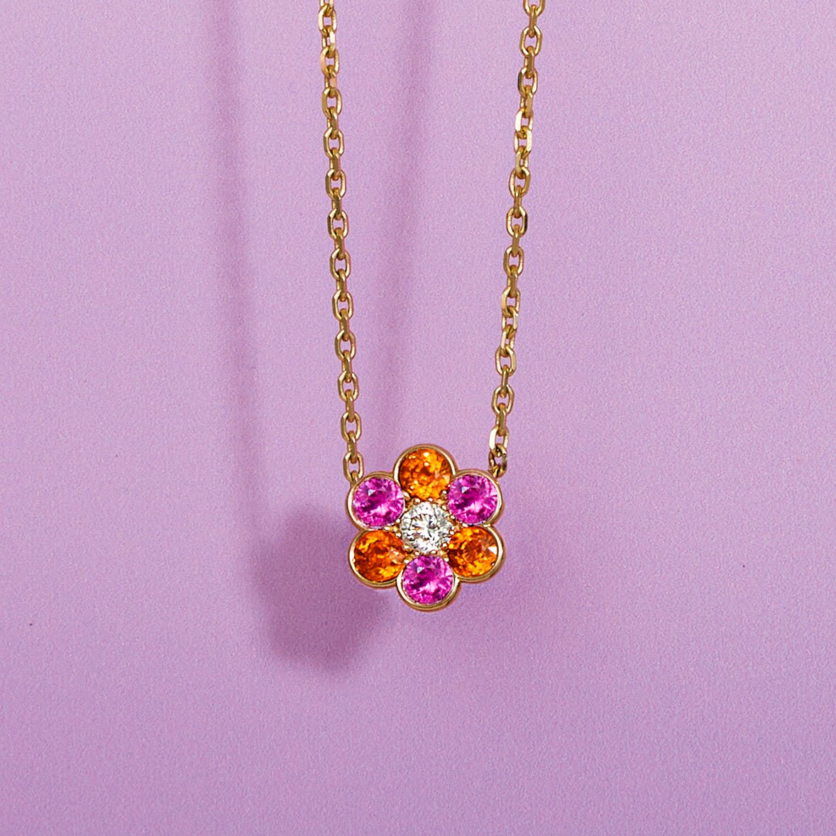 Family Blooms Pendant Necklace