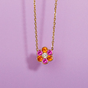 Family Blooms Pendant Necklace