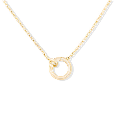 Family Heirloom Charm Loop Necklace