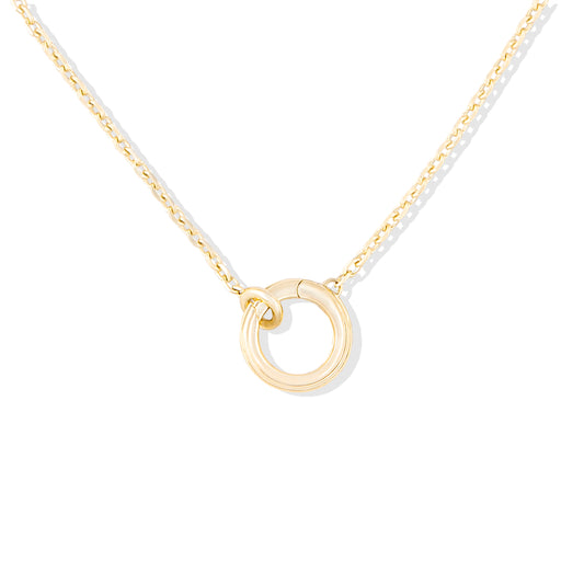 Family Heirloom Charm Loop Necklace