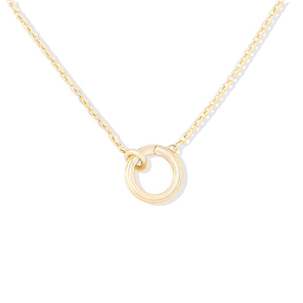 Family Heirloom Charm Loop Necklace